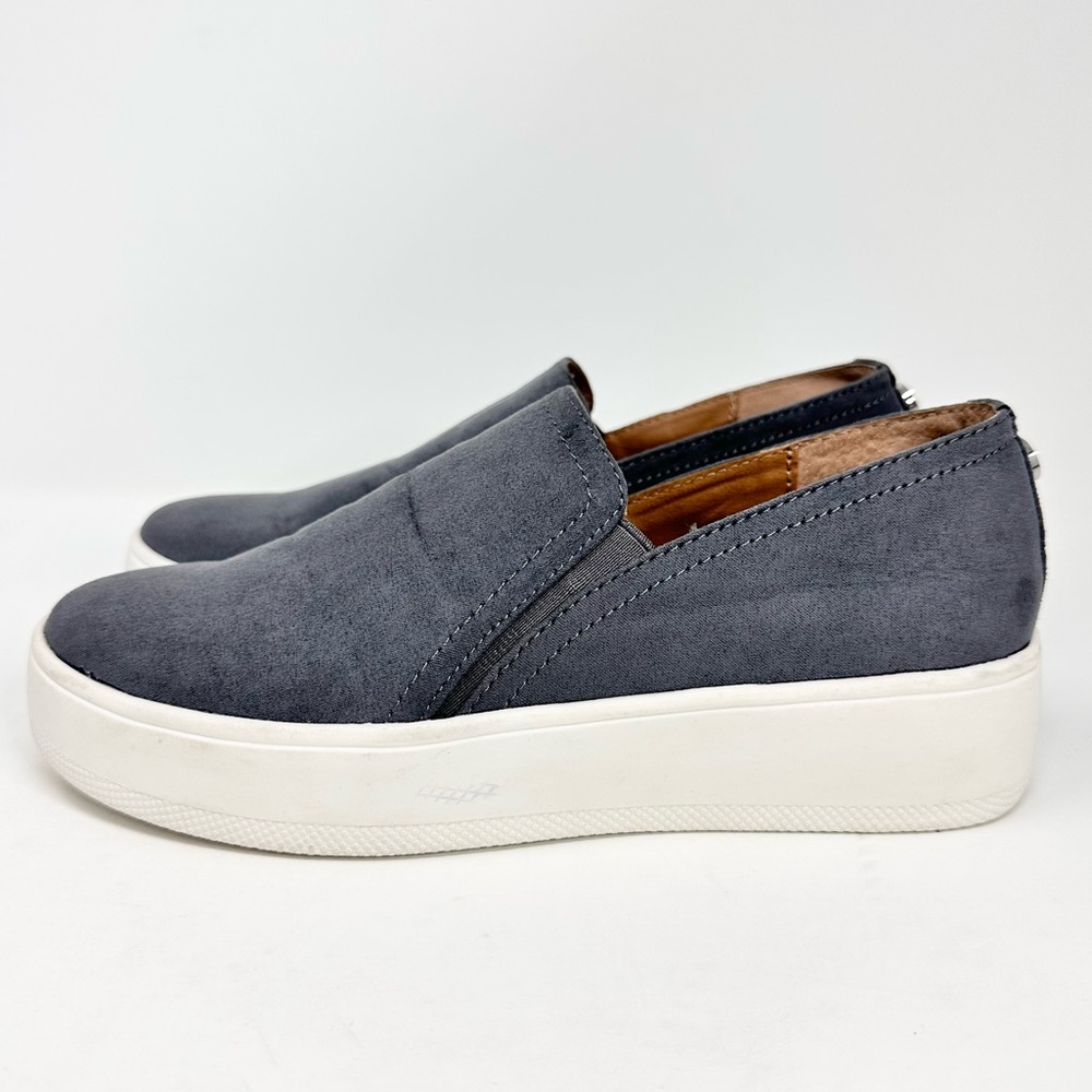 Steve Madden Zayna Womens Gray Sneaker - Picture 4 of 8